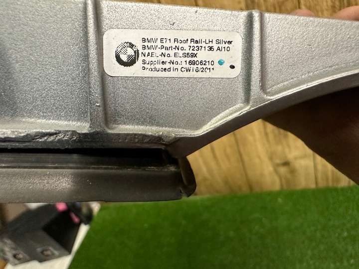 фото №5, Bmw x6 e71 рейлінг даховий лівий 7237135