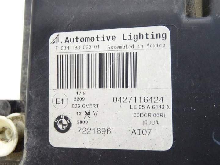 фото №6, Фара праві перед bmw e70 7221896 06-13 лампа