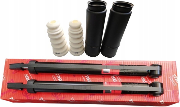 фото №1, Kpl. амортизаторы trw + защитные накладки зад golf iv octavia