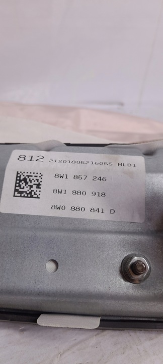 фото №8, Audi a5 18- подушка колінна ліва usa