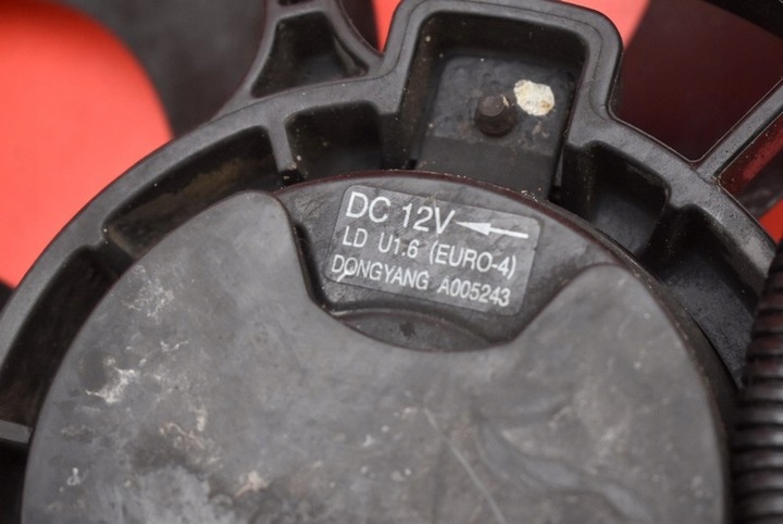 фото №5, Вентилятор 25380-xxxxx kia cerato 1 i 1.6 crdi 115 km рестайлінг 03-08