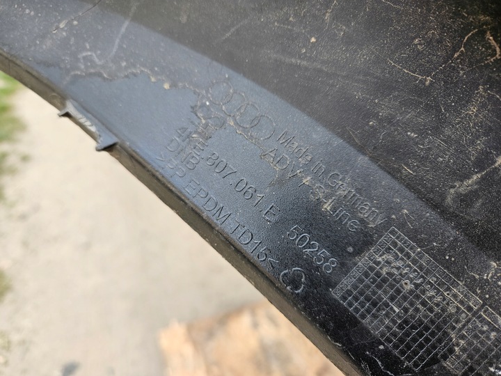 фото №7, Audi e-tron 4ke спойлер бампера перед переднее