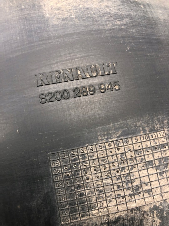 фото №6, Підкрилок лівий перед запчастина задня renault clio iii 8200289945