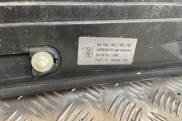 фото №13, Wykońzenie крышки багажника bmw 7 f01, f02 7186530 3.0l дизель 190kw