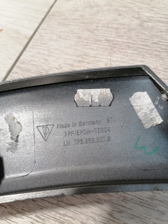 фото №12, Cayenne планка крыло левый перед 9y0853817