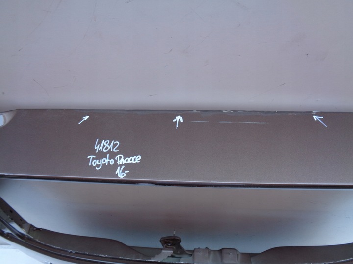 фото №9, Крышка задняя toyota proace peugeot expert 16- jumpy zafira d + спойлер 41812