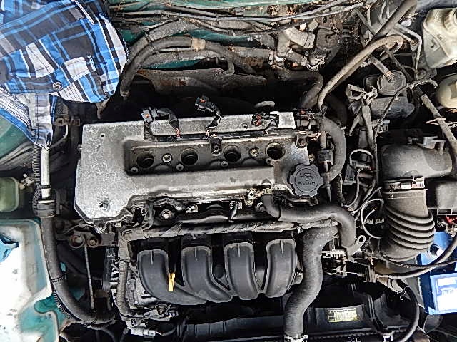фото №1, Двигатель голый toyota corolla e11 1.4 vvti 4zz-fe 99-01