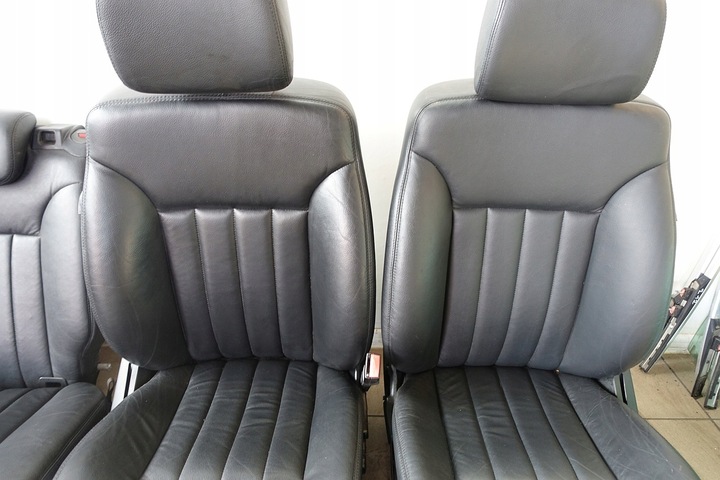 фото №11, Mercedes w164 ml обивка сиденья сиденье кожа подогрев надувные