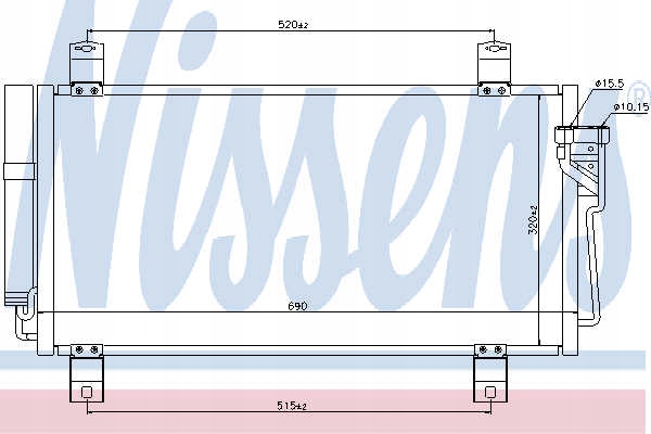 фото №14, Nissens 940032 радиаторов кондиционера mazda 6 07-