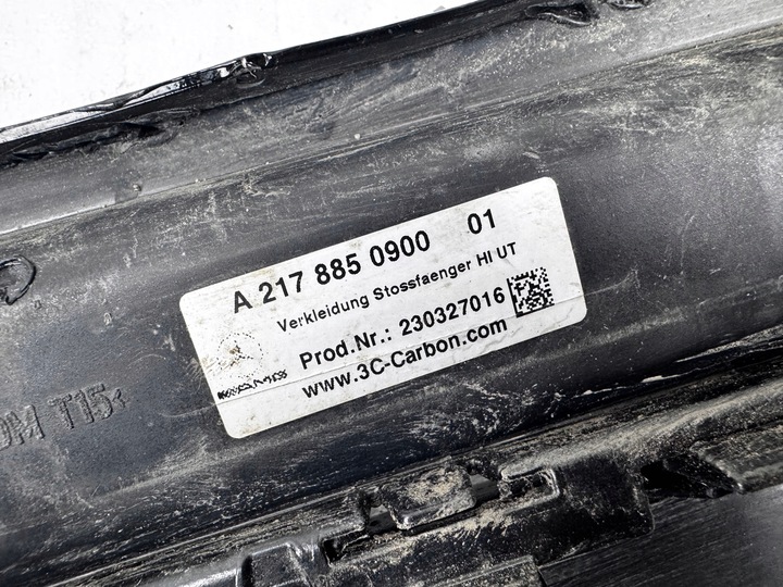 фото №11, Mercedes s klawa купе w217 спойлер бампера зад дифузор карбон org!