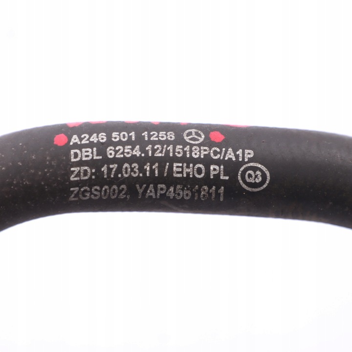 фото №10, Mercedes w176 w246 om651 шланг труба шланг воды