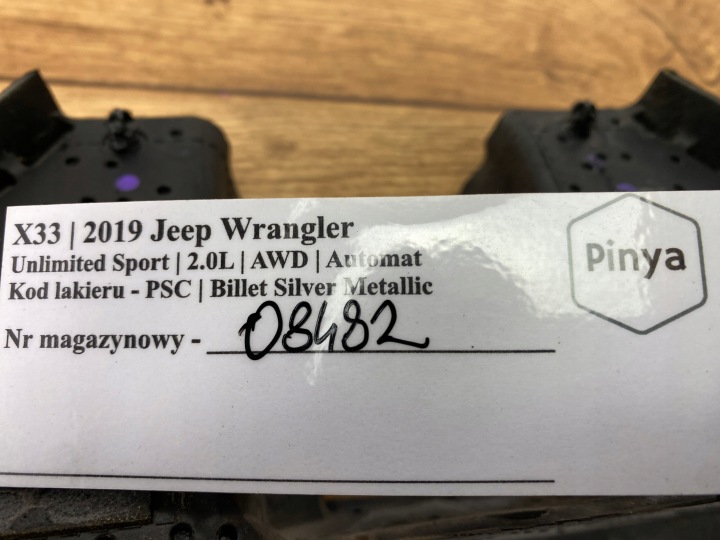 фото №11, Ущільнювач стійка b 4xe jeep wrangler jl 2018+ usa