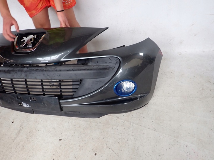 фото №9, Peugeot 206 plus 09-12 бампер перед переднє 9676868477