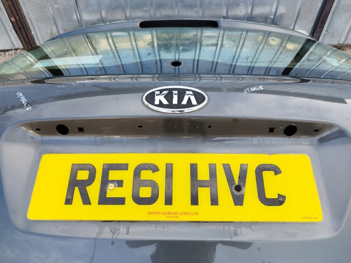 фото №13, Крышка задняя стекло kia ceed i рестайлинг 2009-2012 5d hb хэтчбек оригинал лак