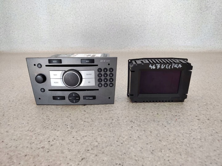 фото №1, Радио радиопроигрыватель + монитор экран дисплей opel vectra c - 383555646