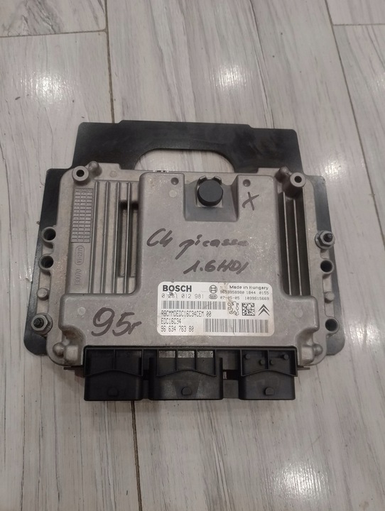 фото №1, Комп'ютер блок керування citroen c4 picasso 1.6hdi 9663476380 0281012981