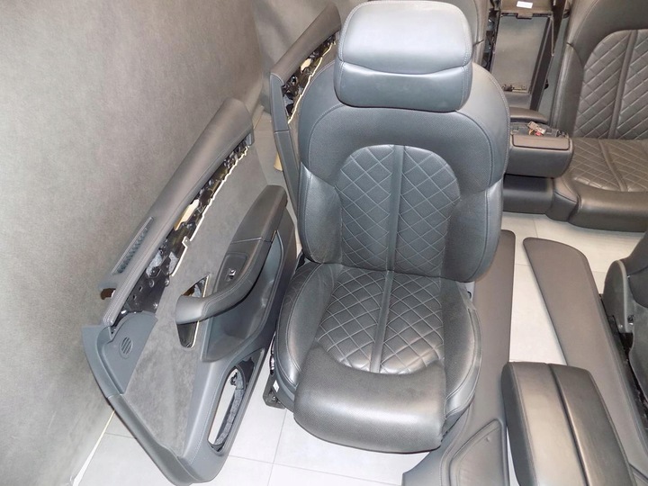 фото №4, Audi s8 d4 сидіння шкіра вентильовані масажі підігрів