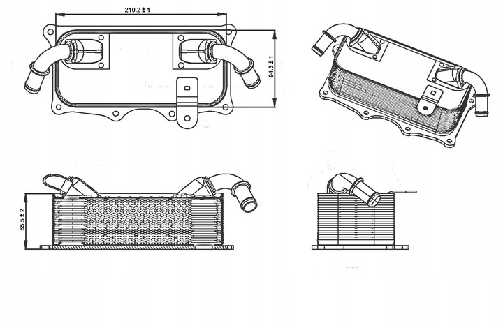 фото №13, Радиаторов масла cayenne panamera 3.0 3.6 4.8