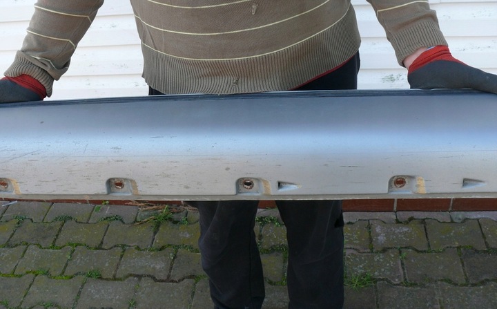 фото №3, Планка накладка порога пороговая левая mercedes w140