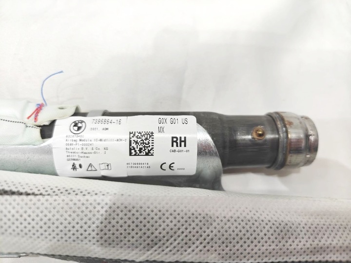 фото №8, Bmw x3 g01 шторка штори дахові європа i usa комплект нове подушка безпеки