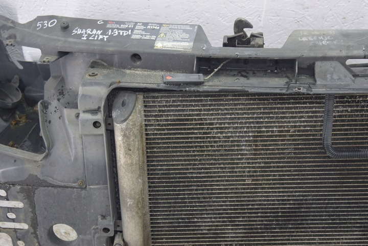 фото №5, Pas переднее радиатор vw sharan i рестайлинг 1.9 tdi