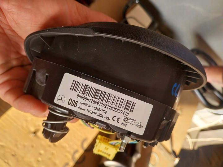 фото №6, Mercedes w117 cla руль amg рестайлинг 19r air bag подушка комплект 60тыс. км