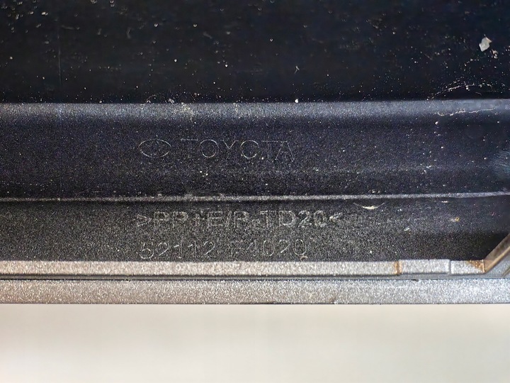 фото №8, Toyota c-hr chr рестайлинг- планка бампера перед