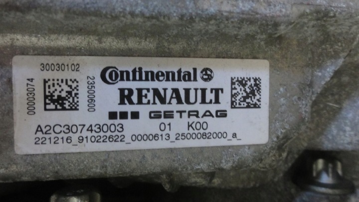 фото №8, A2c30743003 dc4016 кпп кпп / коробка передач автоматическая renault captur clio 1.2 tce