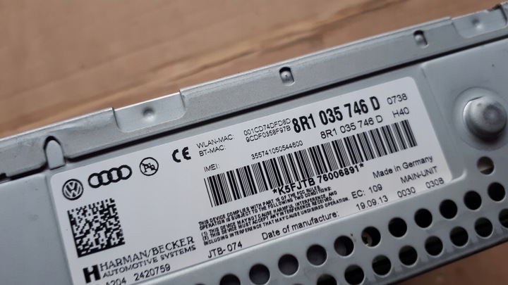 фото №8, S4 b8 рестайлинг a4 модуль польские меню мультимедиа a5