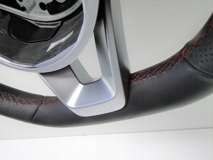 фото №10, Mercedes e клас 212 w212 кермо чорно-червоний nić amg