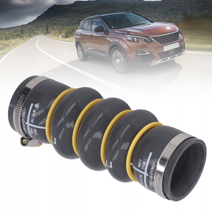 фото №7, Шланг інтеркулер turbo 0382nn гумова зарядний пристрій впуск ładowiska jo