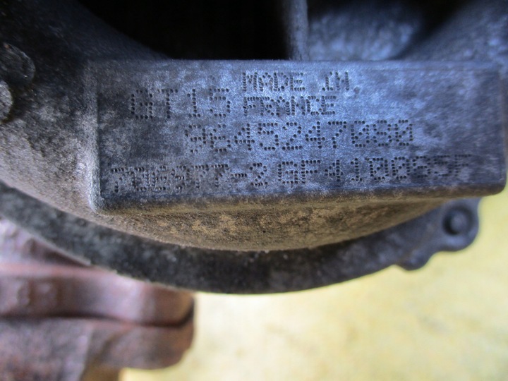 фото №7, Peugeot 307 206 2.0 hdi турбина turbo 9645247080