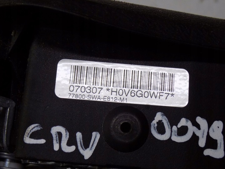 фото №7, Honda cr-v iii подушка водія 77800-swa-e812-m1