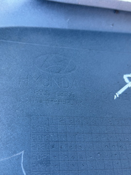 фото №15, Hyundai ioniq рестайлинг 19-22 бампер перед оригинал 86511-g2500 na pdc