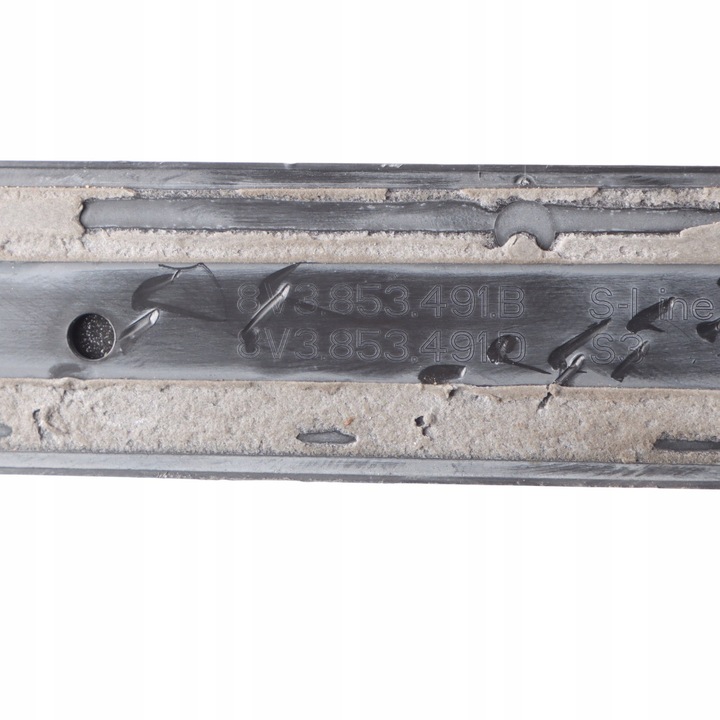 фото №10, Audi a3 8v s line 3 дверь защита планка накладка порога панель 8v3853491b