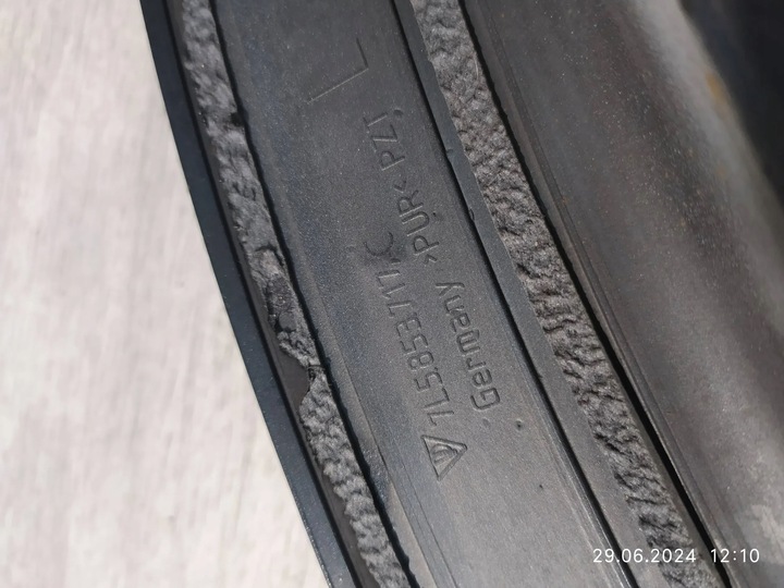 фото №9, 9196. cayenne gts планка крило лівий перед 7l5853717c