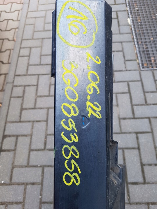 фото №6, Vw passat b8 правая планка пороговая порог 3g0853858