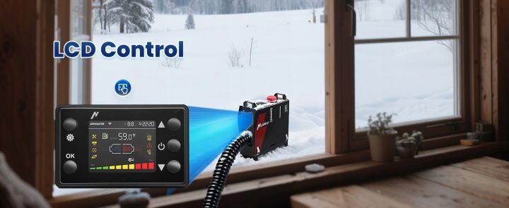 фото №12, Обігрівач дизель обігрів стояночний вебасто 8kw 12/24v 230v блютуз