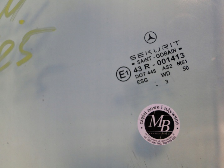 фото №10, Mercedes скло передні ліва w двері ліві 2003 рік sl r230 230