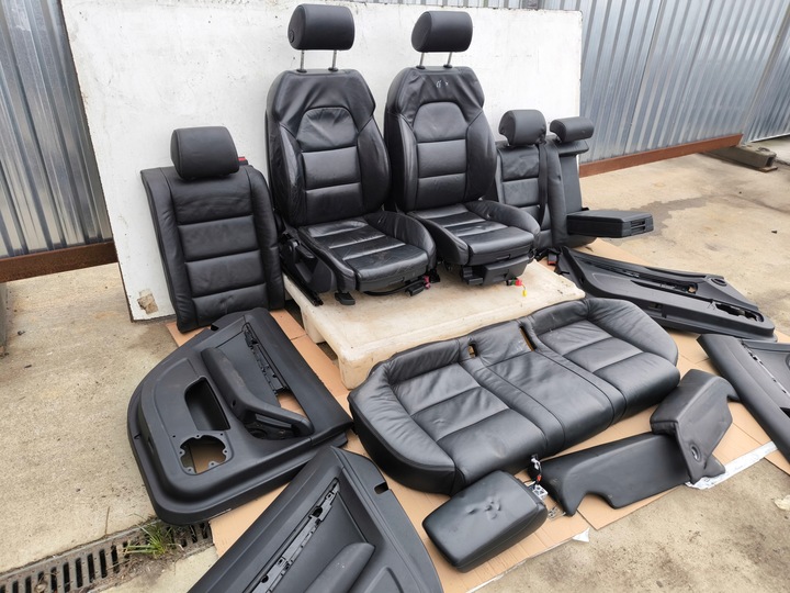 фото №16, Сидіння сидіння комплект audi a6 c6 шкіра ковші комплект !!!