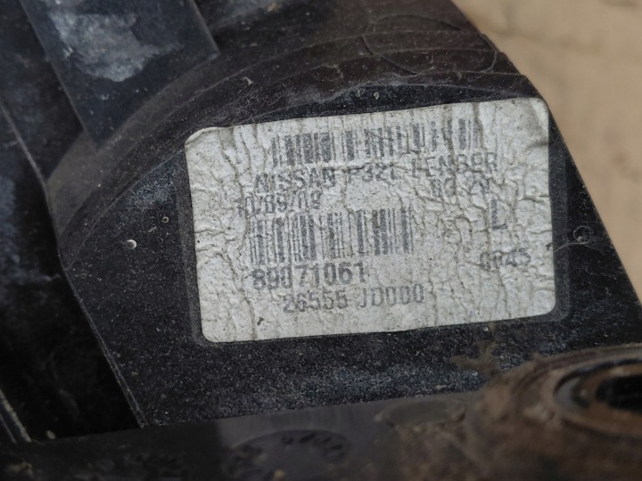 фото №6, Nissan qashqai j10 фара левое зад задняя