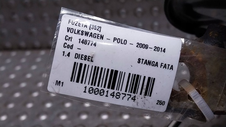 фото №8, Поворотный кулак амортизатор левый перед 6c0413031aj a1 8x polo v 6c ibiza iv 6p