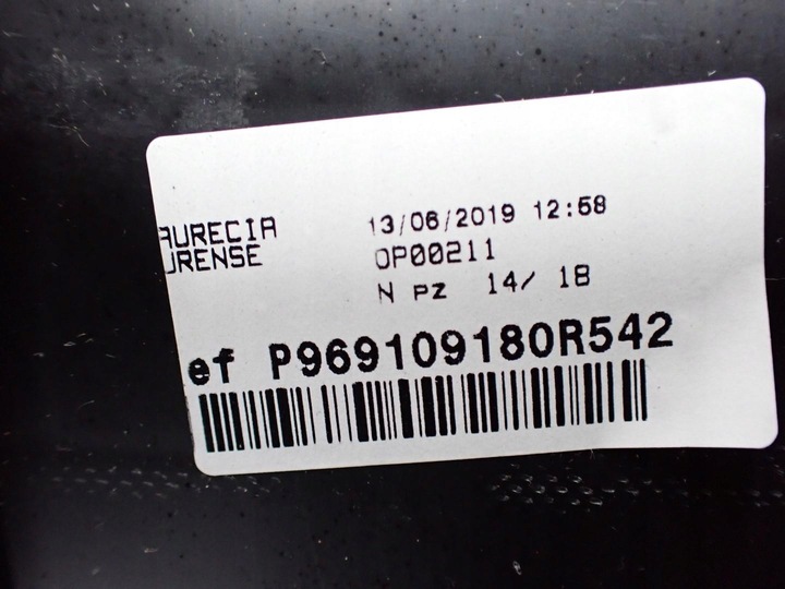 фото №12, Тунель підлокітник європа оригінал 969109180r renault megane iv 19r
