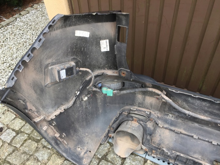 фото №12, Jeep cherokee kl 14 15 16 бампер задній  6 pdc мертве поля blis