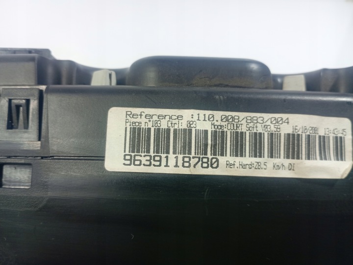фото №5, Peugeot 607 04-10 панель приборов obrotomierz oem номер 9639118780