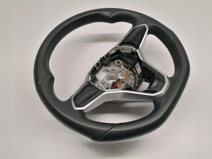 фото №14, Vw golf viii 8 r line руль кожаный оригинал