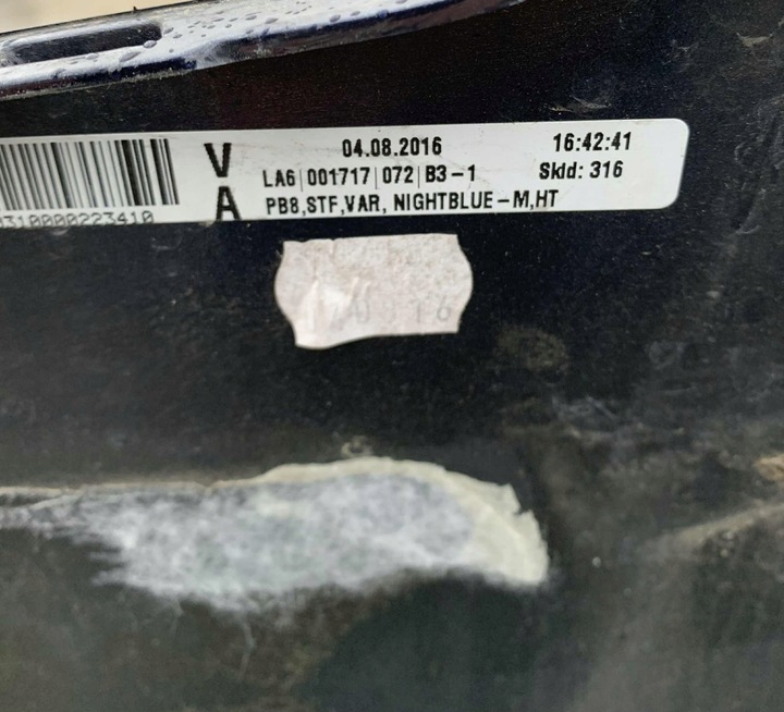 фото №9, Vw passat b8 viii 14- бампер зад задній