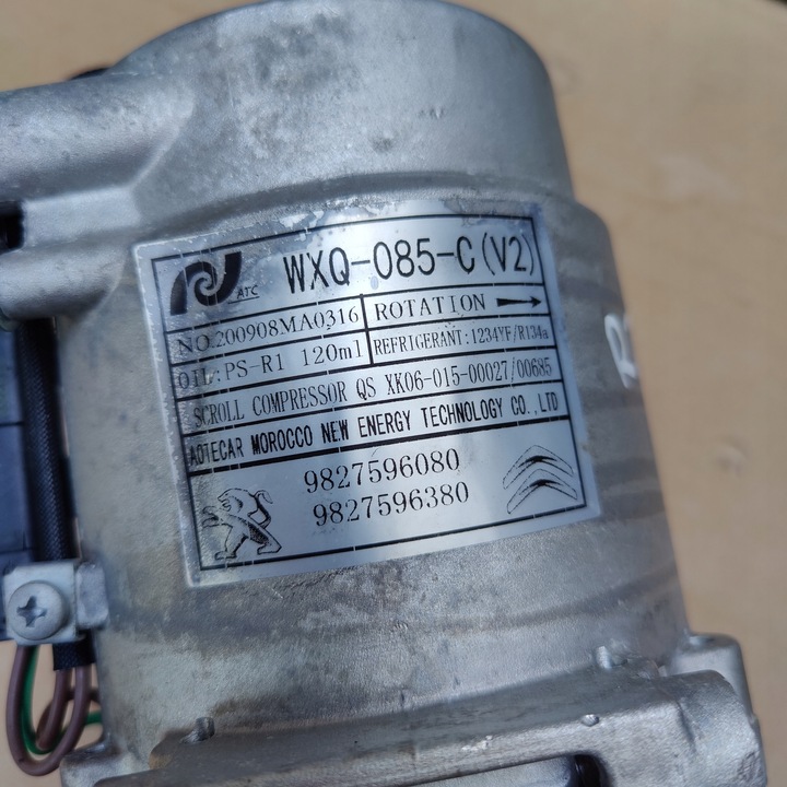 фото №6, Citroen peugeot компресор кондиціонера 9827596080