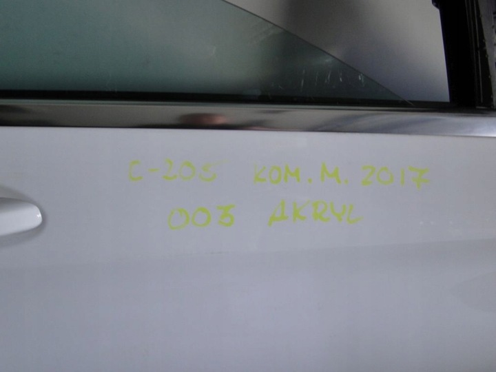 фото №8, Mercedes c класс w205 дверь правые перед зад акрил