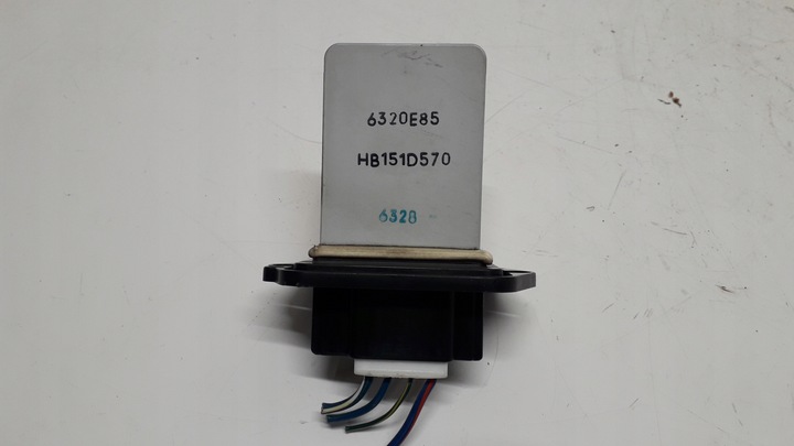 фото №6, Mazda 2 ii 02-07 резистор резистор вентилятор